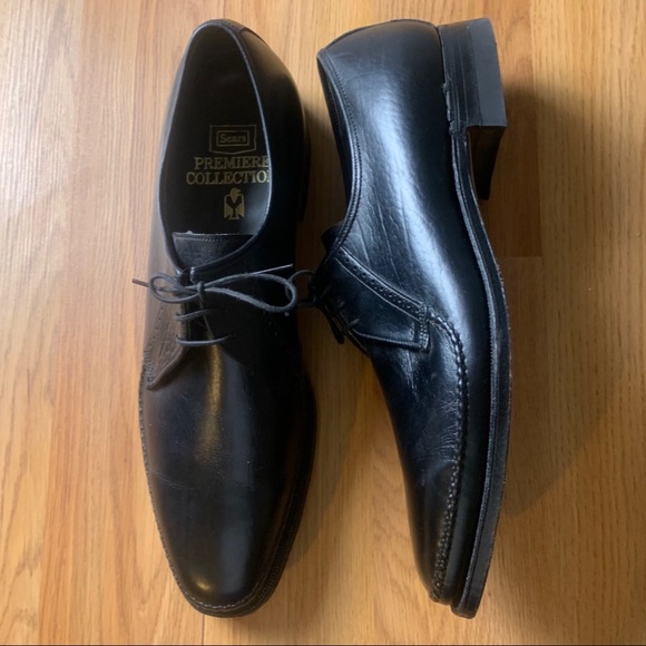 BLACK SEARS COLLECTION DRESS SHOES - Picture 3 of 9